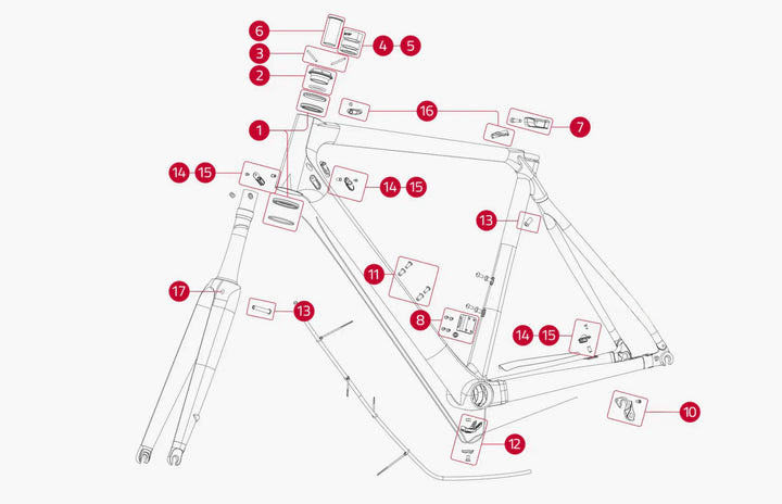 SERVICE PARTS - Alpe d'Huez Rim Brake
